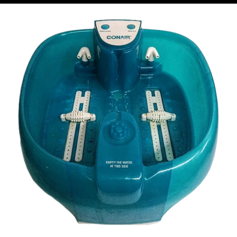 Excellent Conair FB30RWD17 Blue Foot Spa Bath Bubbles Jets Heat Massage Rollers